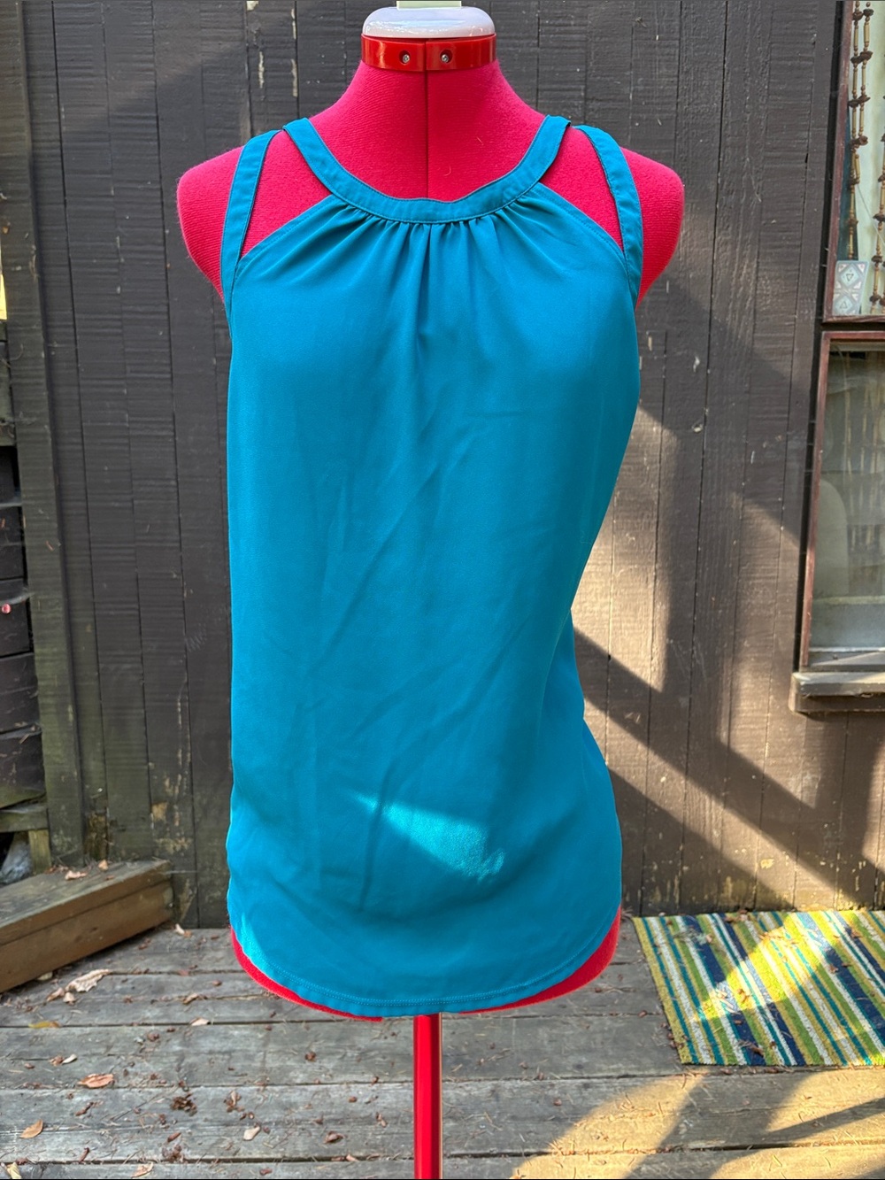 Express Teal Top